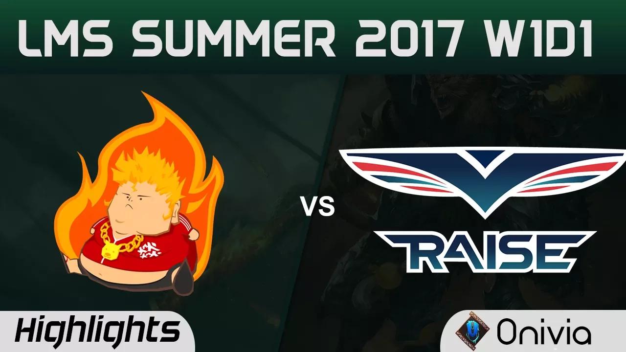 FB vs RG Highlights Game 1 LMS 精華 春季職業聯賽 2017 SUMMER Fireball vs Raise Gaming Attitude by Onivia thumbnail