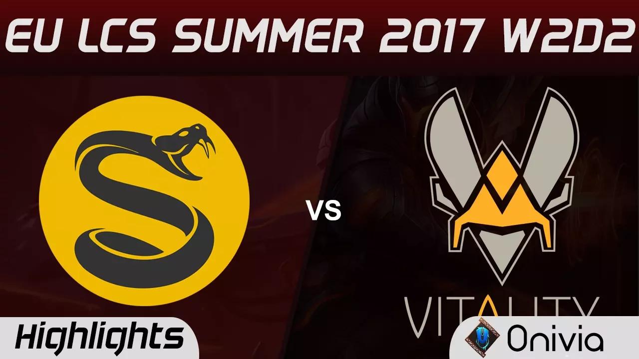 SPY vs VIT Highlights Game 1 EU LCS SUMMER 2017 Splyce vs Vitality by Onivia thumbnail