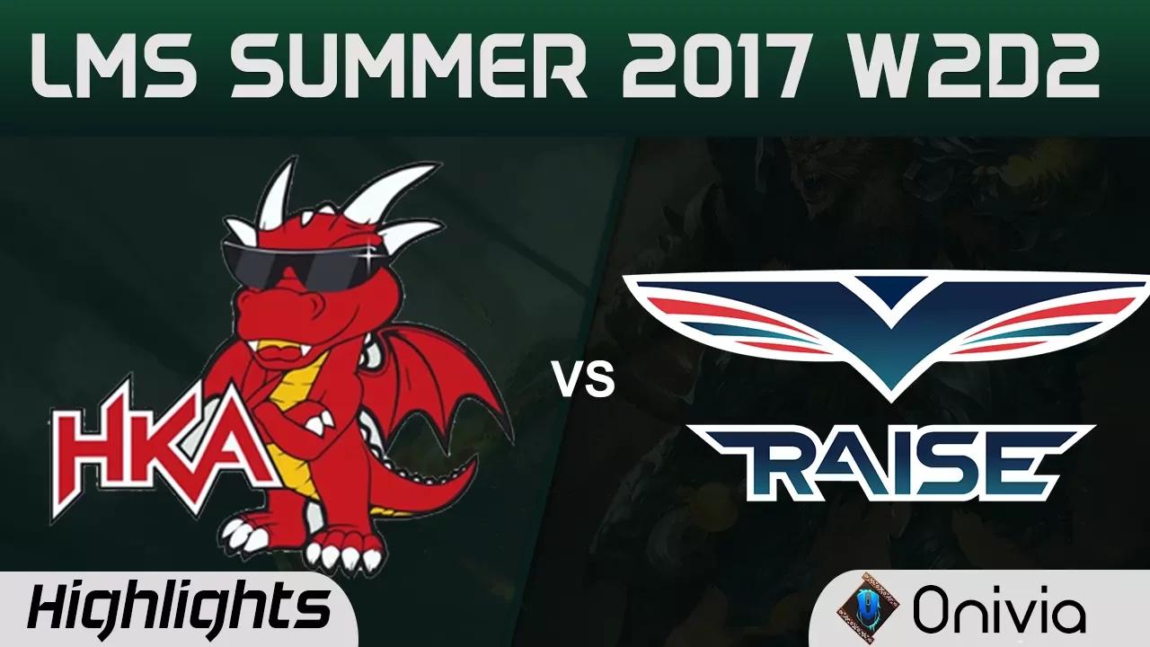 HKA vs RG Highlights Game 2 LMS 精華 春季職業聯賽 2017 SUMMER Hong Kong Attitude vs Raise Gamning by Onivia thumbnail