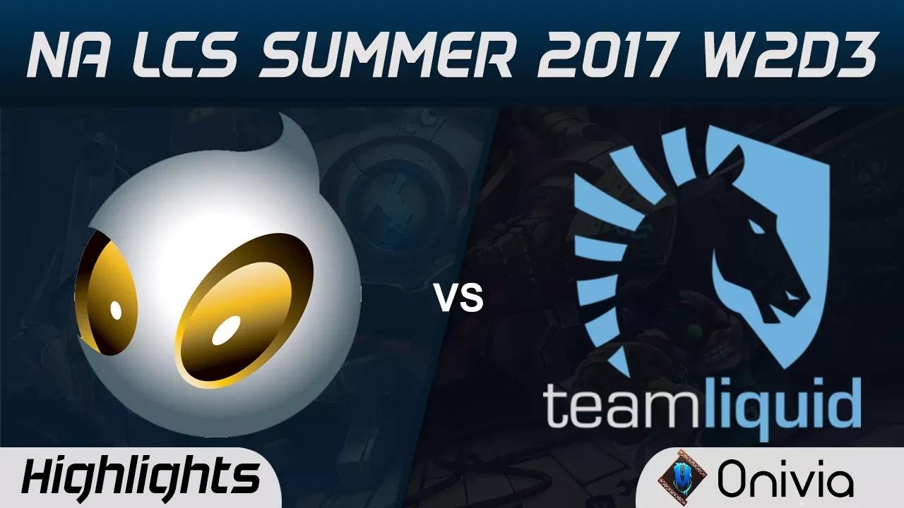 DIG vs TL Highlights Game 2 NA LCS Summer 2017 Dignitas vs Team Liquid by Onivia thumbnail