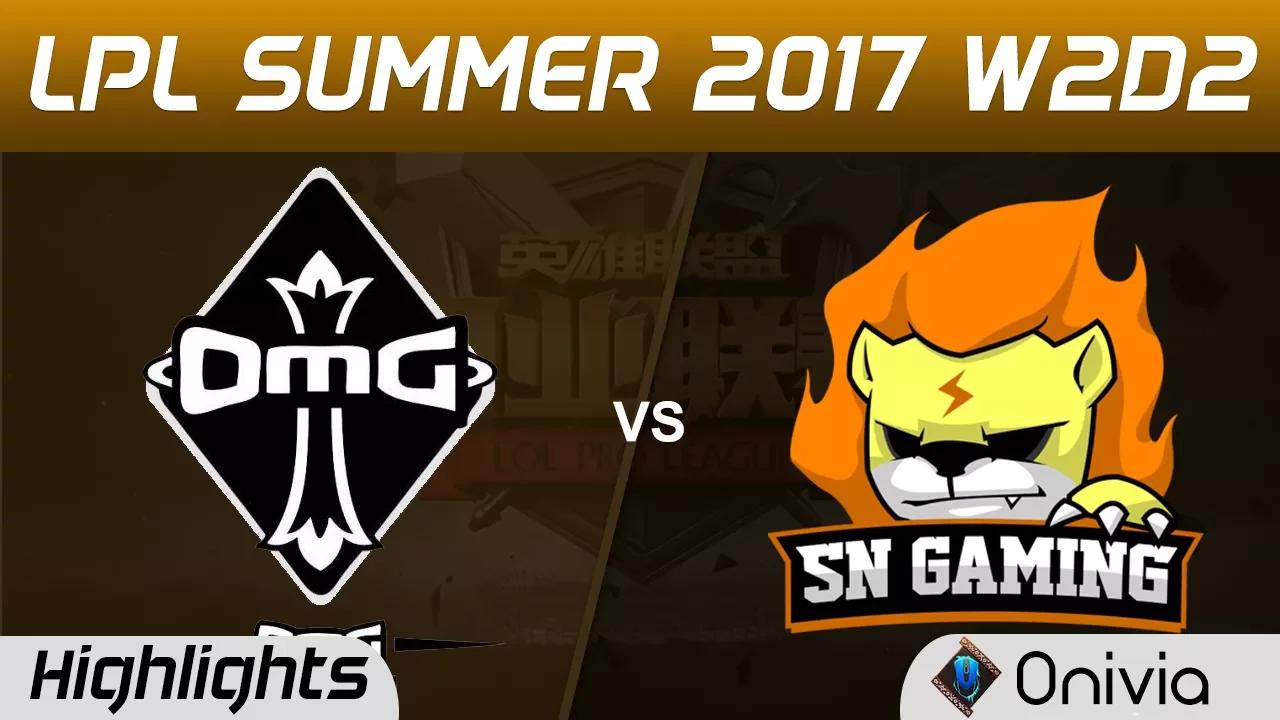 OMG vs SNG Highlights Game 1 LPL SUMMER 2017 OMG vs Suning Gaming by Onivia thumbnail