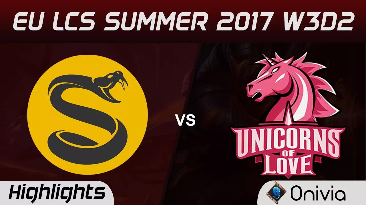 SPY vs UOL Highlights Game 1 EU LCS SUMMER 2017 Splyce vs Unicorns of Love by Onivia thumbnail