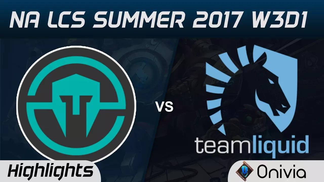 IMT vs TL Highlights Game 1 NA LCS Summer 2017 Immortals vs Team Liquid by Onivia thumbnail