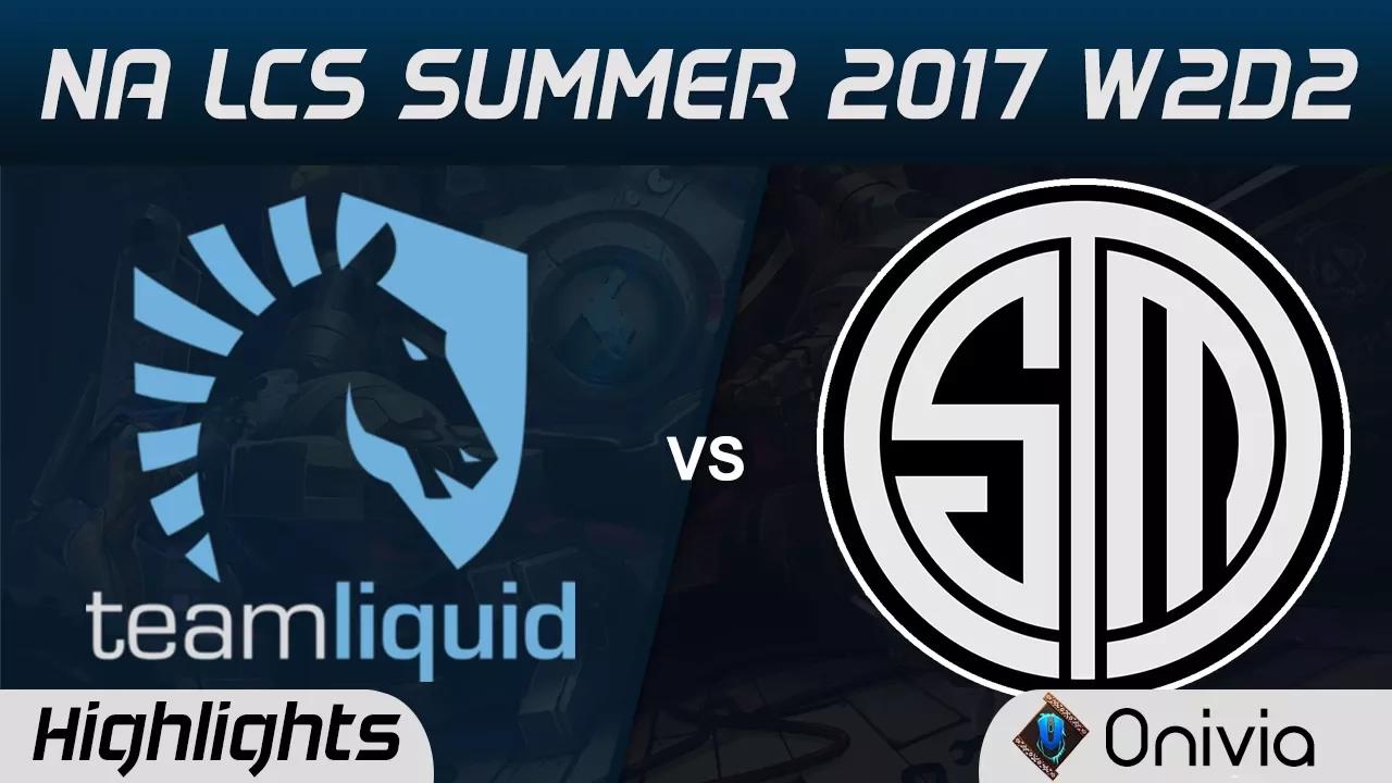 TL vs TSM Highlights Game 1 NA LCS Summer 2017 Team Liquid vs Team Solo Mid by Onivia thumbnail