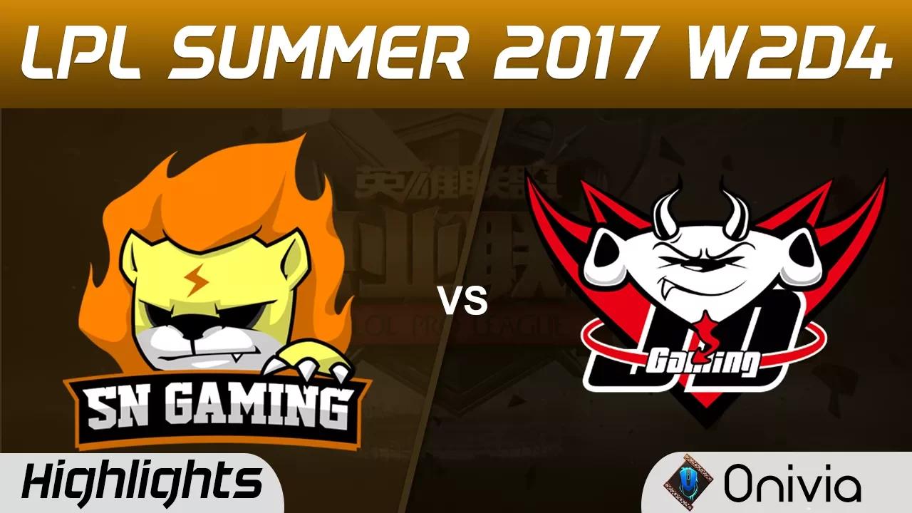 SNG vs JDG Highlights Game 3 LPL SUMMER 2017 Suning Gaming vs JD Gaming by Onivia thumbnail