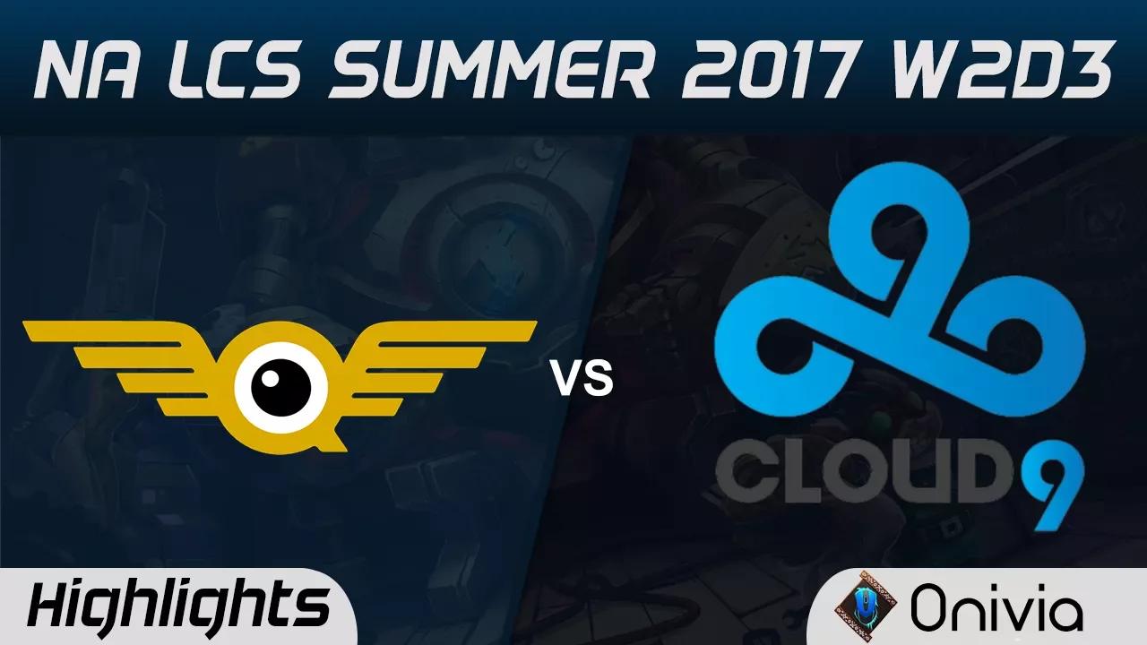 FLY vs C9 Highlights Game 1 NA LCS Summer 2017 FlyQuest vs Cloud9 by Onivia thumbnail