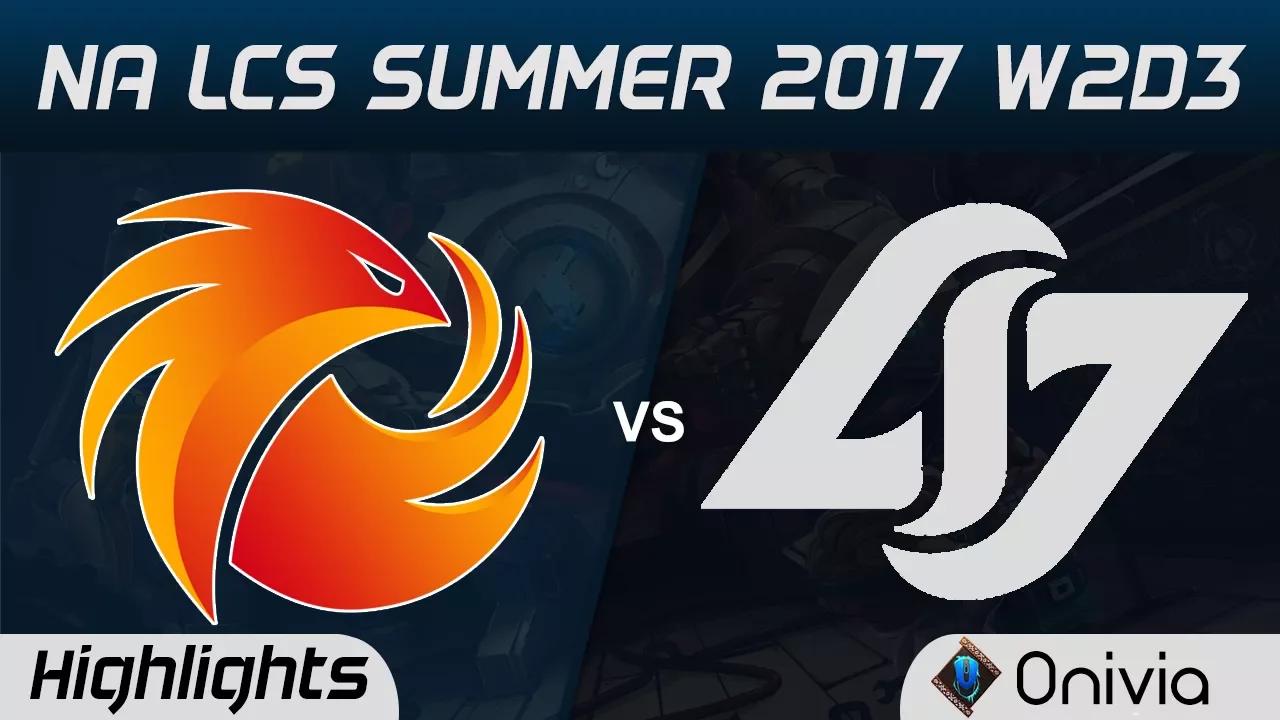 P1 vs CLG Highlights Game 3 NA LCS Summer 2017 Phoenix1 vs Counter Logic Gaming by Onivia thumbnail