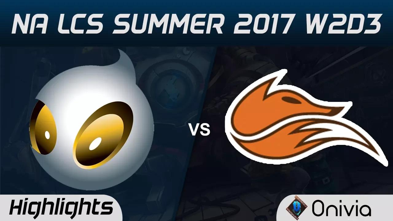 DIG vs FOX Highlights Game 1 NA LCS Summer 2017 Dignitas vs Echo Fox by Onivia thumbnail