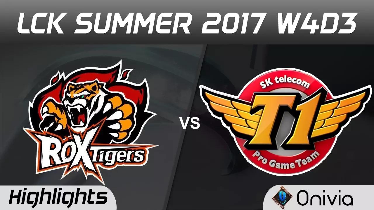 ROX vs SKT Highlights Game 2 LCK SUMMER 2017 ROX Tigers vs SK Telecom By Onivia thumbnail