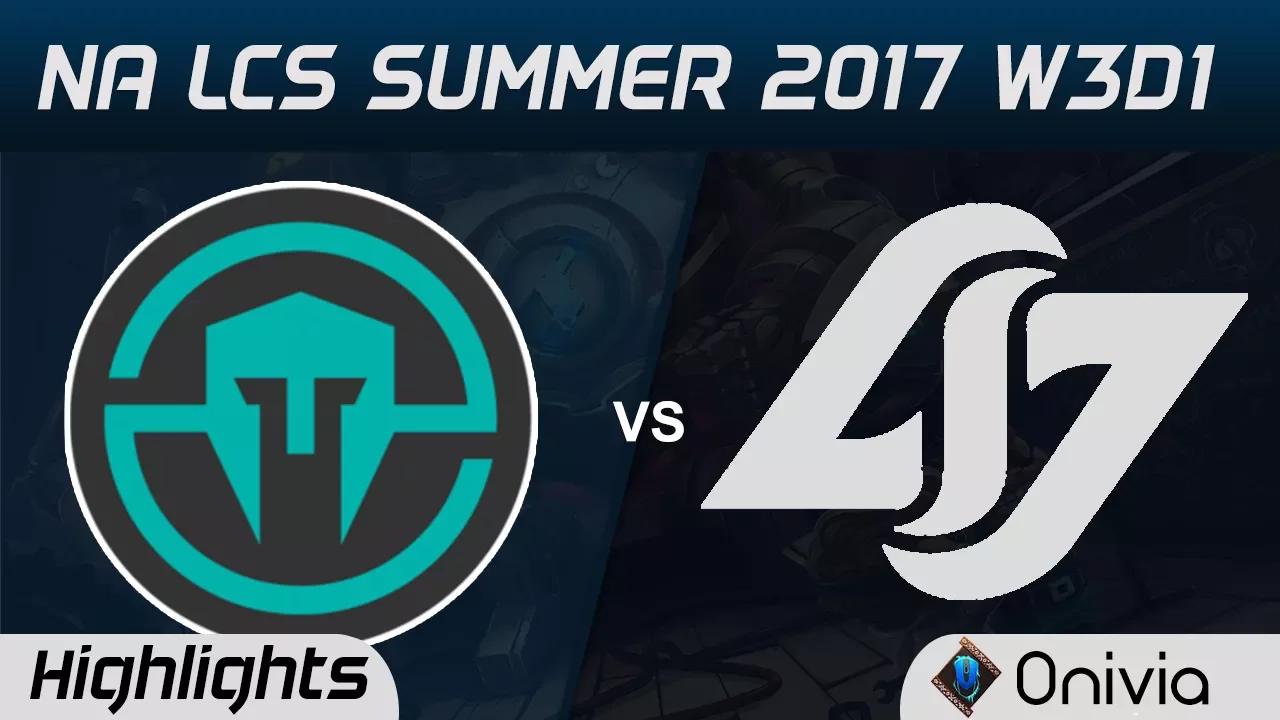 IMT vs CLG Highlights Game 1 NA LCS Summer 2017 Immortals vs Counter Logic Gaming by Onivia thumbnail