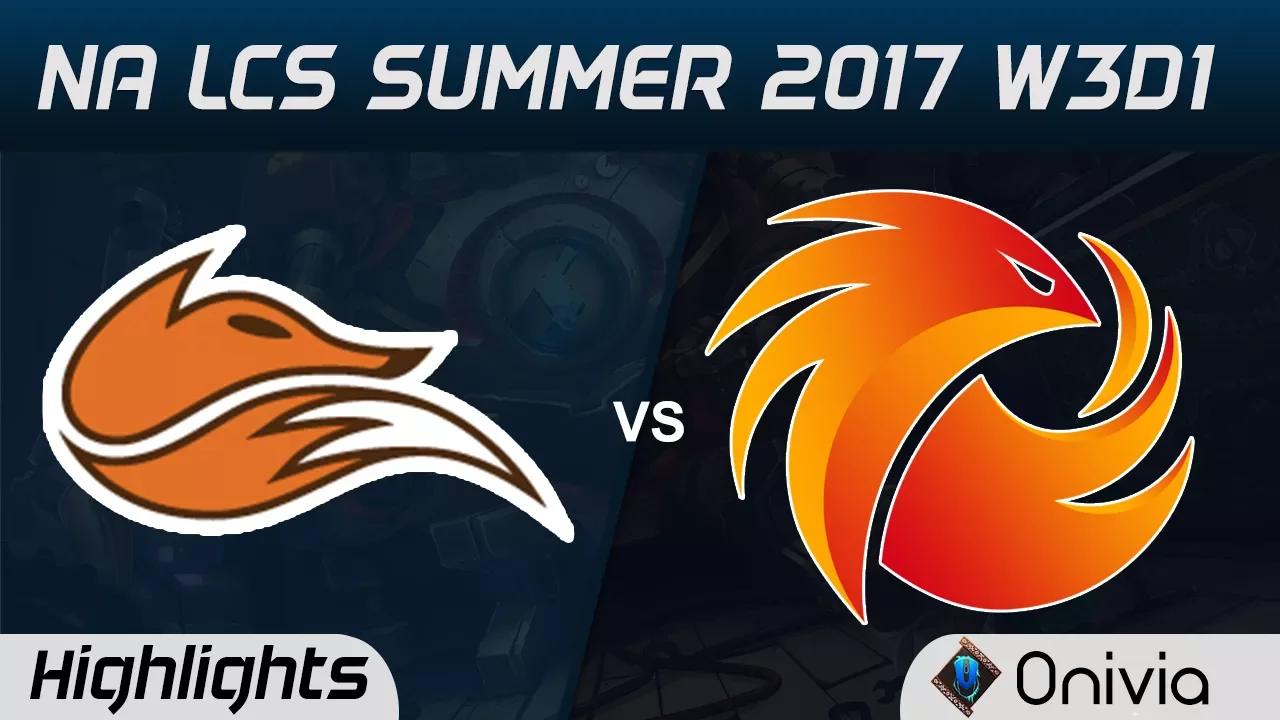 FOX vs P1 Highlights Game 1 NA LCS Summer 2017 Echo Fox vs Phoenix1 by Onivia thumbnail