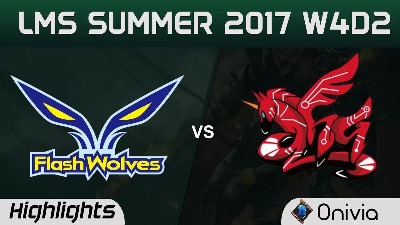 FW vs AHQ Highlights Game 1 LMS 精華 夏季職業聯賽 2017 SUMMER Flash Wolves vs AHQ Esports by Onivia thumbnail