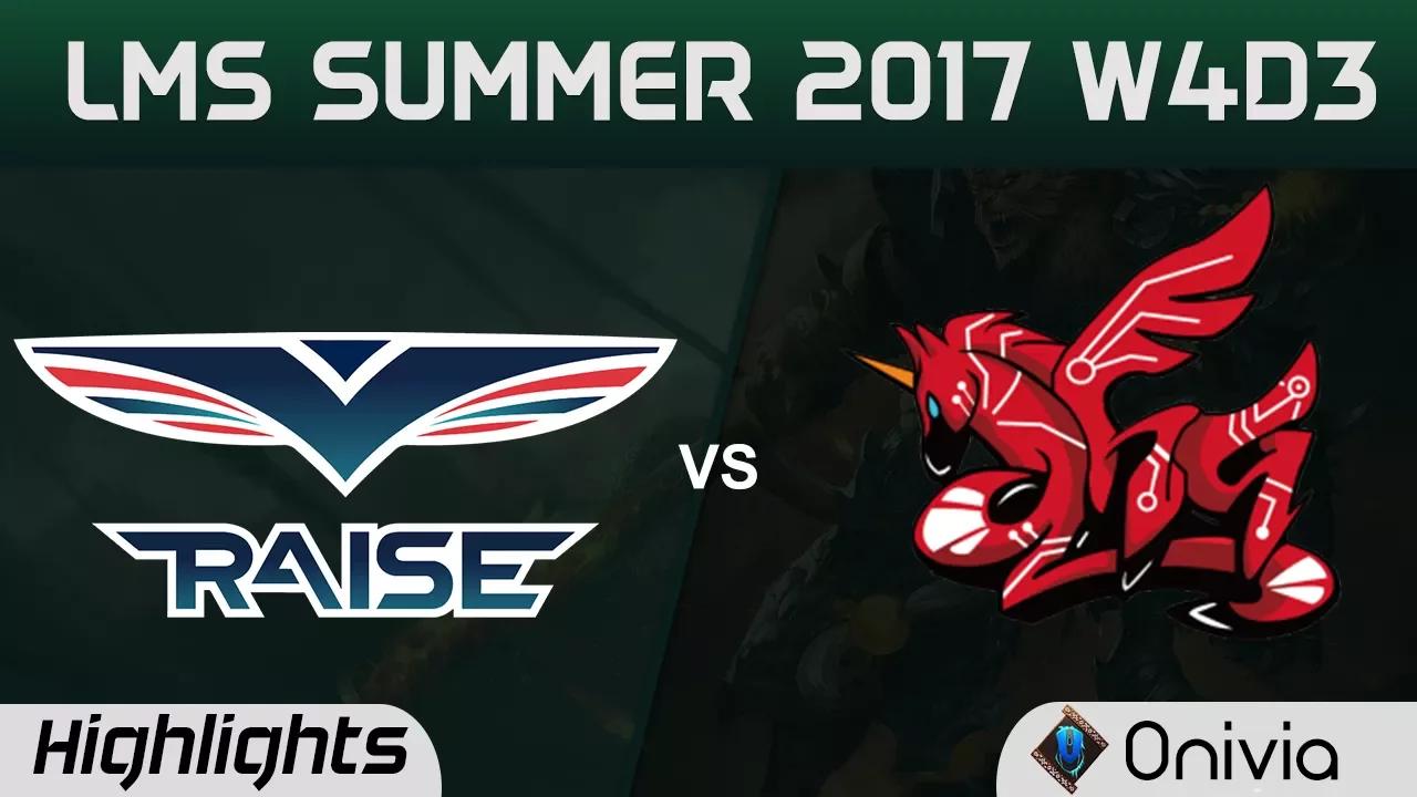 RG vs AHQ Highlights Game 2 LMS 精華 夏季職業聯賽 2017 SUMMER Raise Gaming vs AHQ Esports by Onivia thumbnail