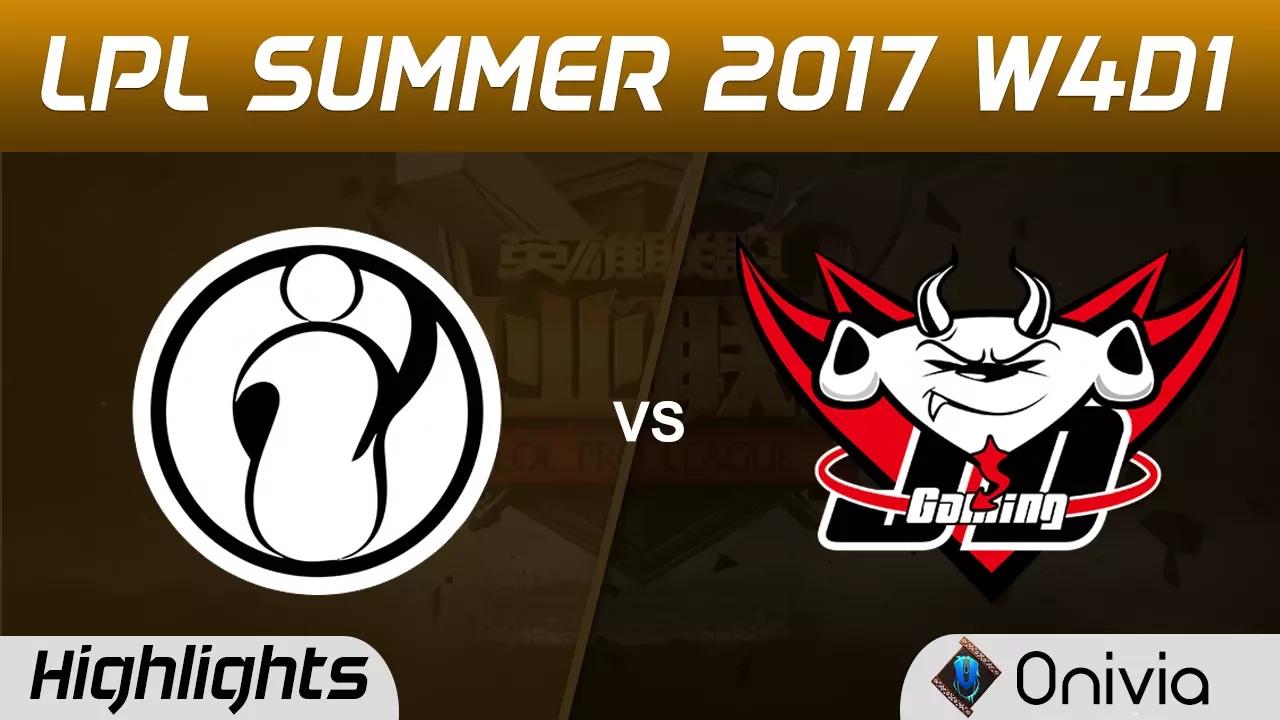 IG vs JDG Highlights Game 2 LPL SUMMER 2017 Invictus Gaming vs JD Gaming by Onivia thumbnail