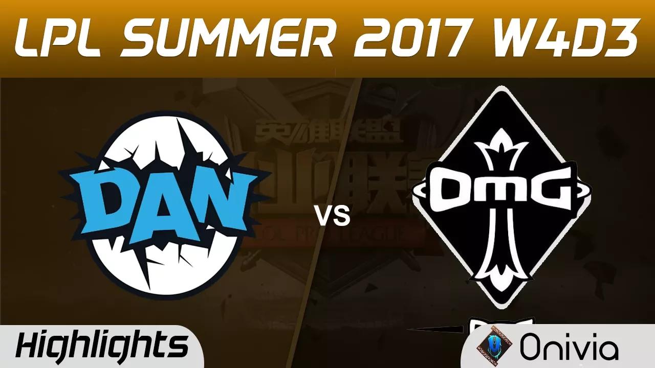 DAN vs OMG Highlights Game 1 LPL SUMMER 2017 DAN Gaming vs OMG by Onivia thumbnail