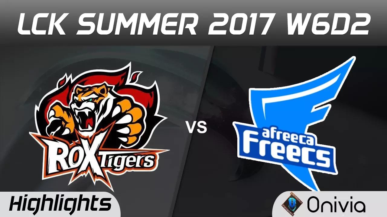 ROX vs AFS Highlights Game 3 LCK SUMMER 2017 ROX Tigers vs Afreeca Freecs by Onivia thumbnail