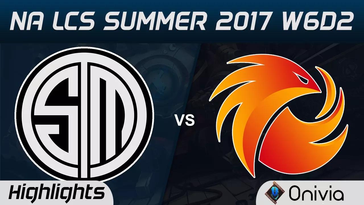 TSM vs P1 Highlights Game 2 NA LCS Summer 2017 Team Solo Mid vs Phoenix1 by Onivia thumbnail