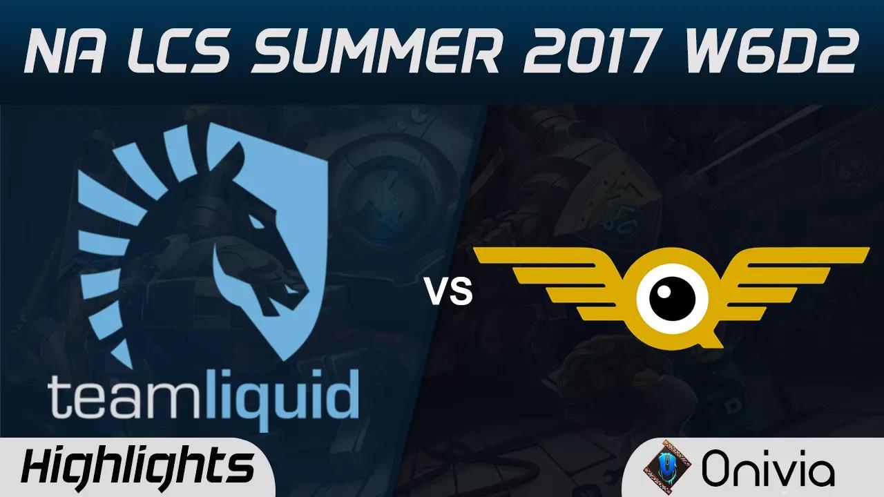 TL vs FLY Highlights Game 1 NA LCS Summer 2017 Team Liquid vs FlyQuest by Onivia thumbnail