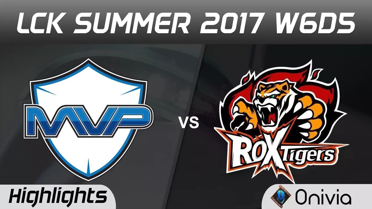 MVP vs ROX Highlights Game 1 LCK SUMMER 2017 MVP vs ROX Tigers by Onivia thumbnail