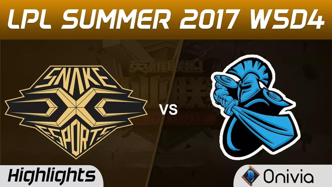 SS vs NB Highlights Game 1 LPL SUMMER 2017 Snake vs NewBee by Onivia thumbnail