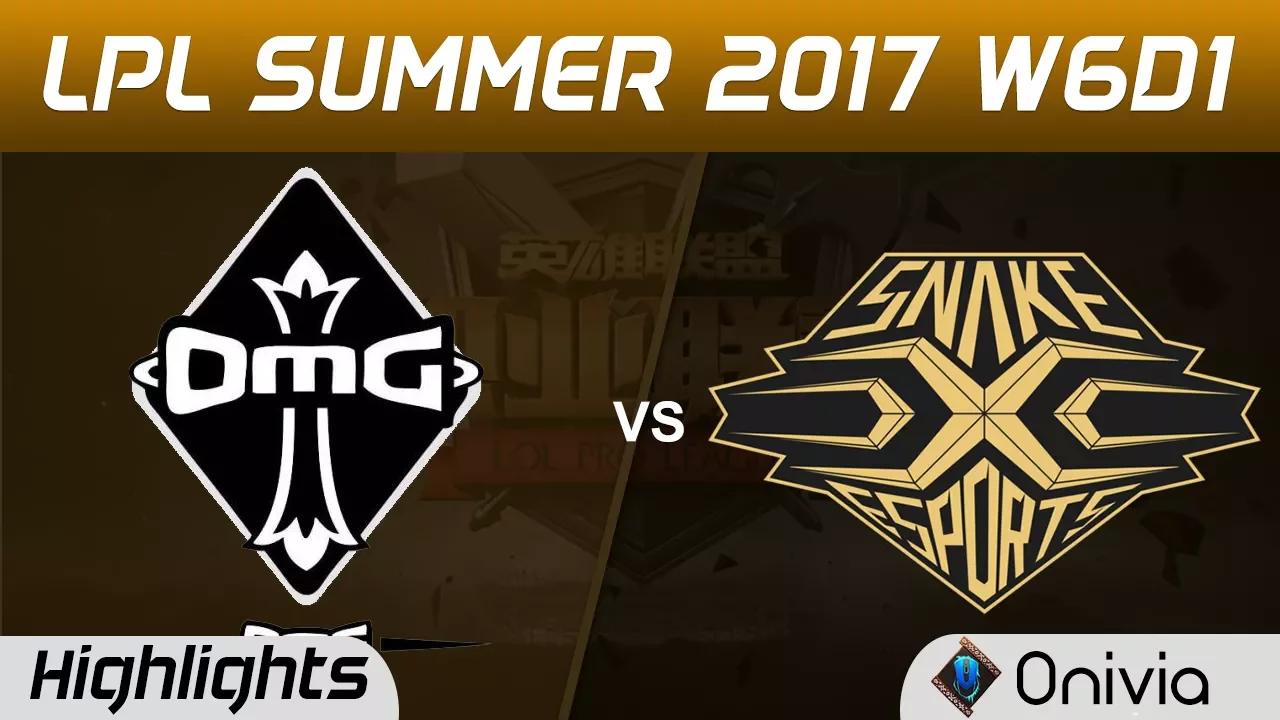 OMG vs SS Highlights Game 1 LPL SUMMER 2017 OMG vs Snake by Onivia thumbnail