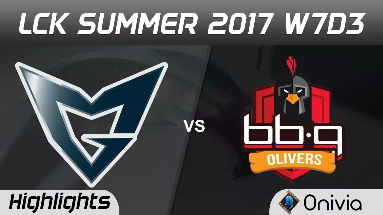 SSG vs BBQ Highlights Game 1 LCK SUMMER 2017 Samsung vs BBQ Olivers by Onivia thumbnail