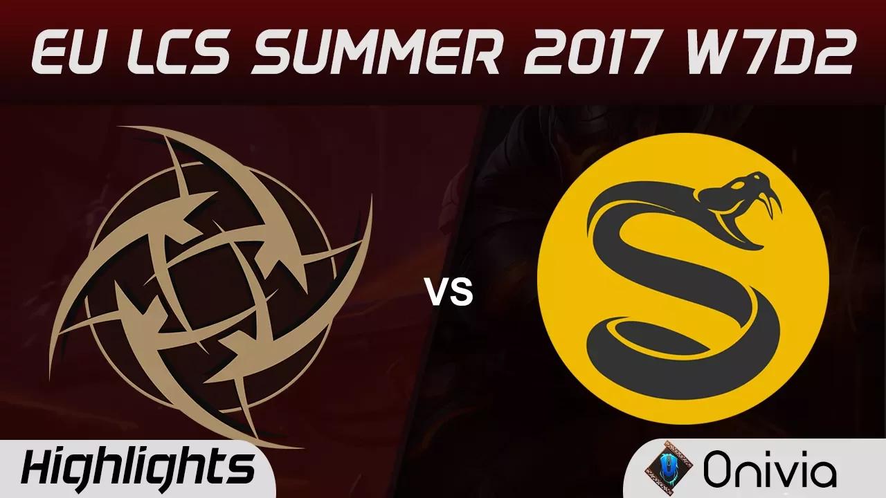 NIP vs SPY Highlights Game 1 EU LCS SUMMER 2017 Ninjas in Pyjamas vs Splyce by Onivia thumbnail