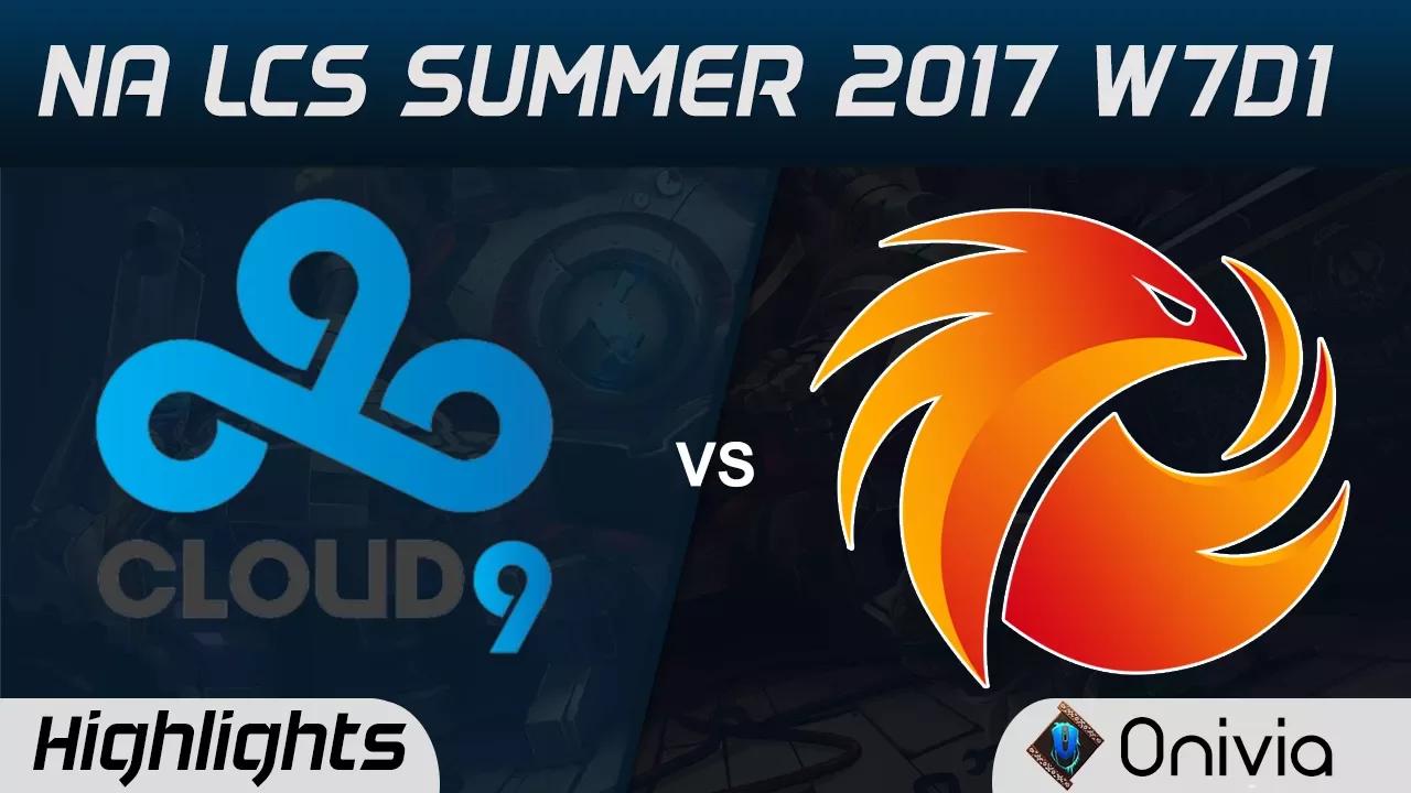 C9 vs P1 Highlights Game 2 NA LCS Summer 2017 Cloud9 vs Phoenix1 by Onivia thumbnail