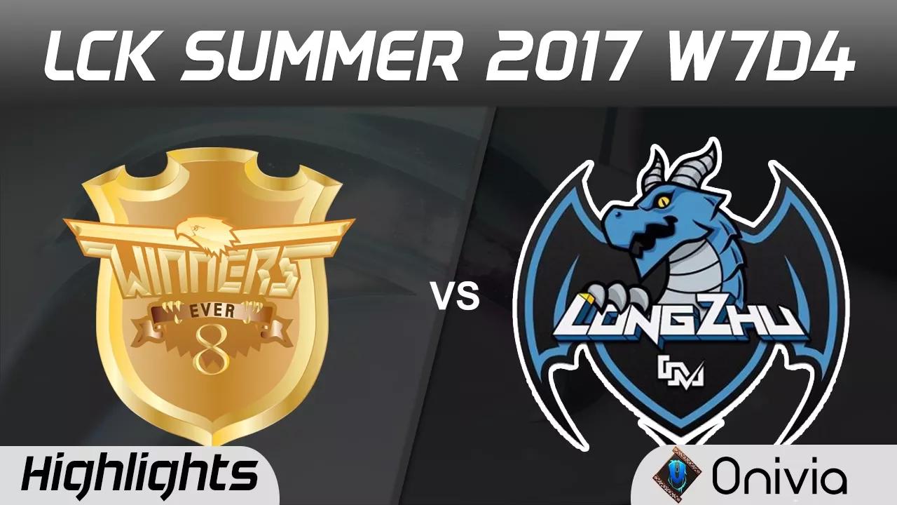 E8W vs LZ Highlights Game 1 LCK SUMMER 2017 Ever8 Winners vs Longzhu by Onivia thumbnail