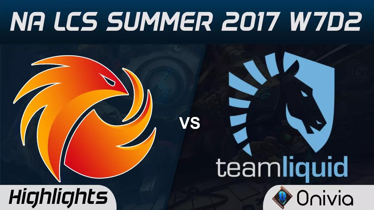 P1 vs TL Highlights Game 1 NA LCS Summer 2017 Phoenix1 vs Team Liquid by Onivia thumbnail