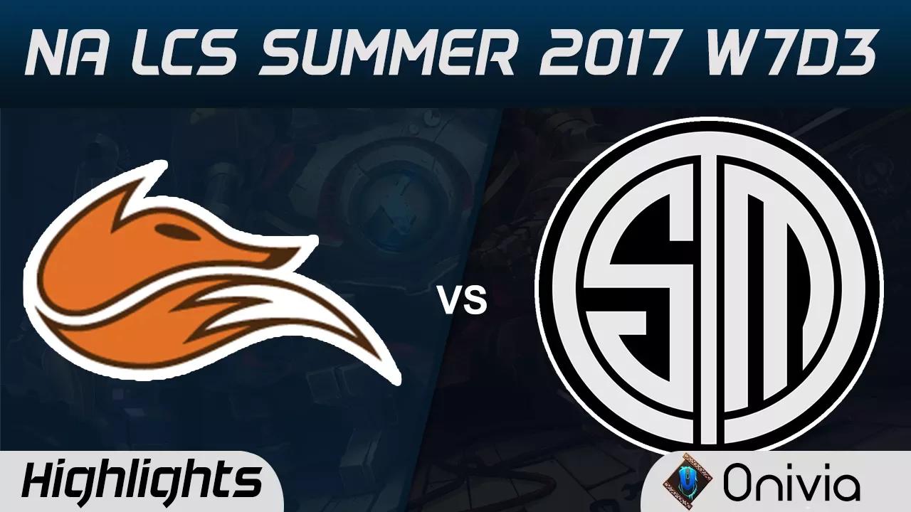 FOX vs TSM Highlights Game 1 NA LCS Summer 2017 Echo Fox vs Team Solo Mid by Onivia thumbnail