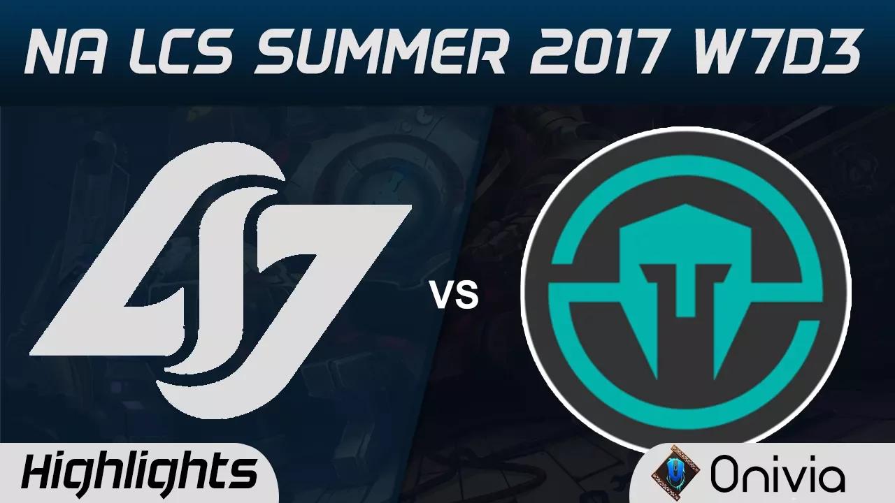 CLG vs IMT Highlights Game 1 NA LCS Summer 2017 Counter Logic Gaming vs Immortals by Onivia thumbnail