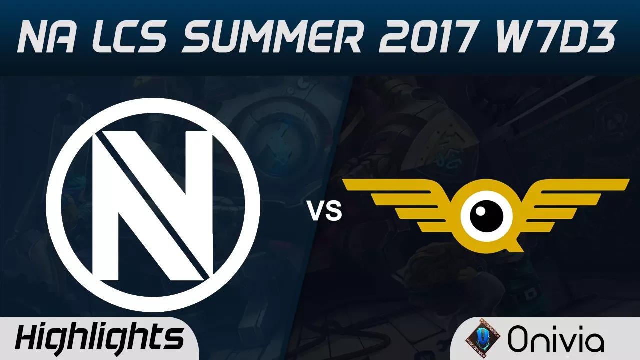 NV vs FLY Highlights Game 2 NA LCS Summer 2017 EnvyUs vs FlyQuest by Onivia thumbnail