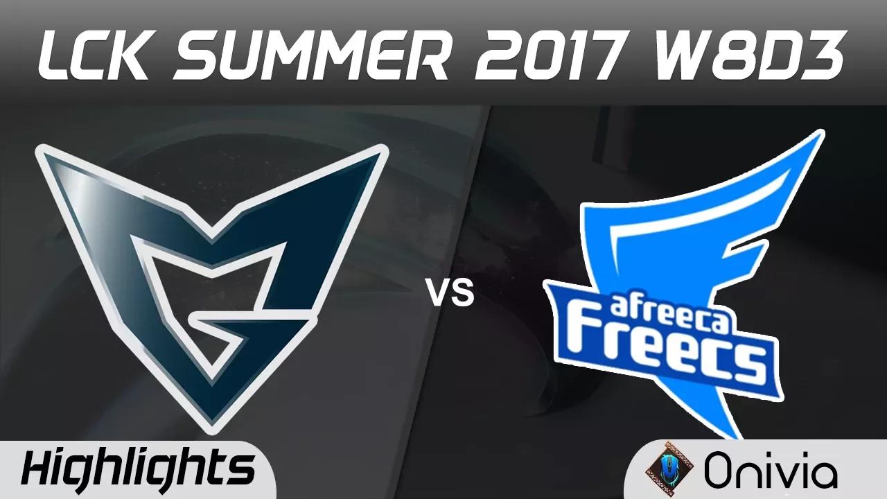 SSG vs AFS Highlights Game 1 LCK SUMMER 2017 Samsung vs Afreeca Freecs by Onivia thumbnail