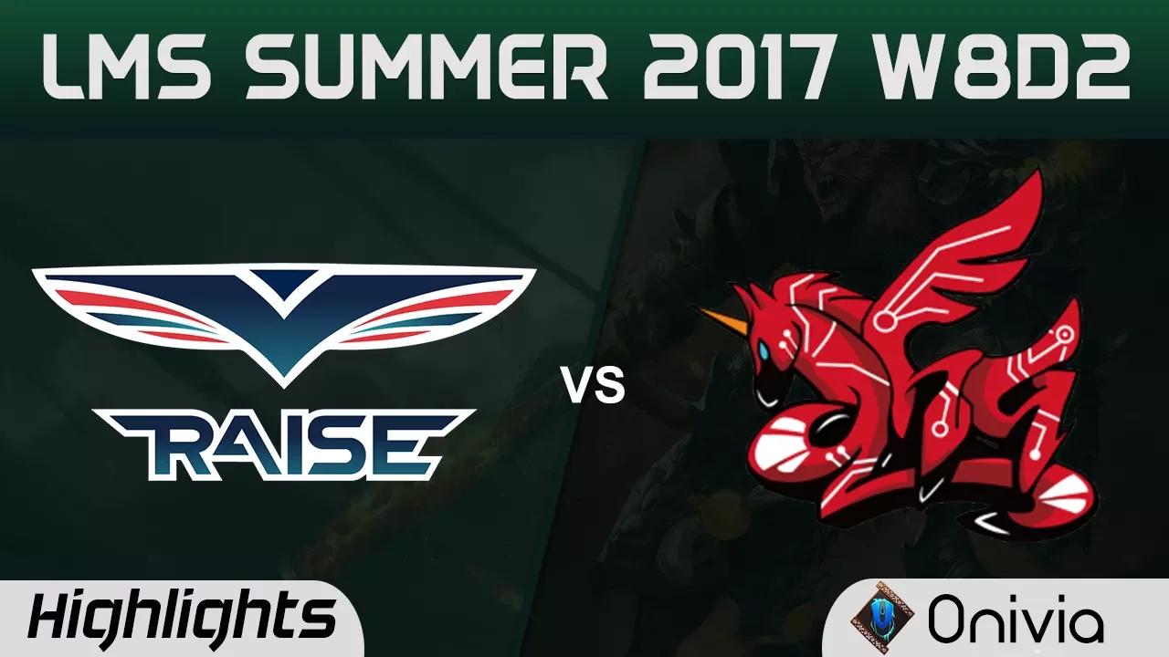 RG vs AHQ Highlights Game 2 LMS 精華 夏季職業聯賽 2017 Raise Gaming vs AHQ Esports by Onivia thumbnail