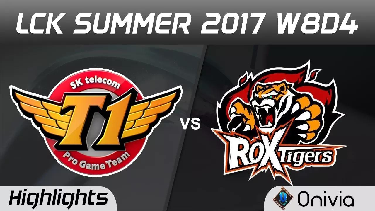 SKT vs ROX Highlights Game 1 LCK SUMMER 2017 SK Telecom T1 vs ROX Tigers by Onivia thumbnail