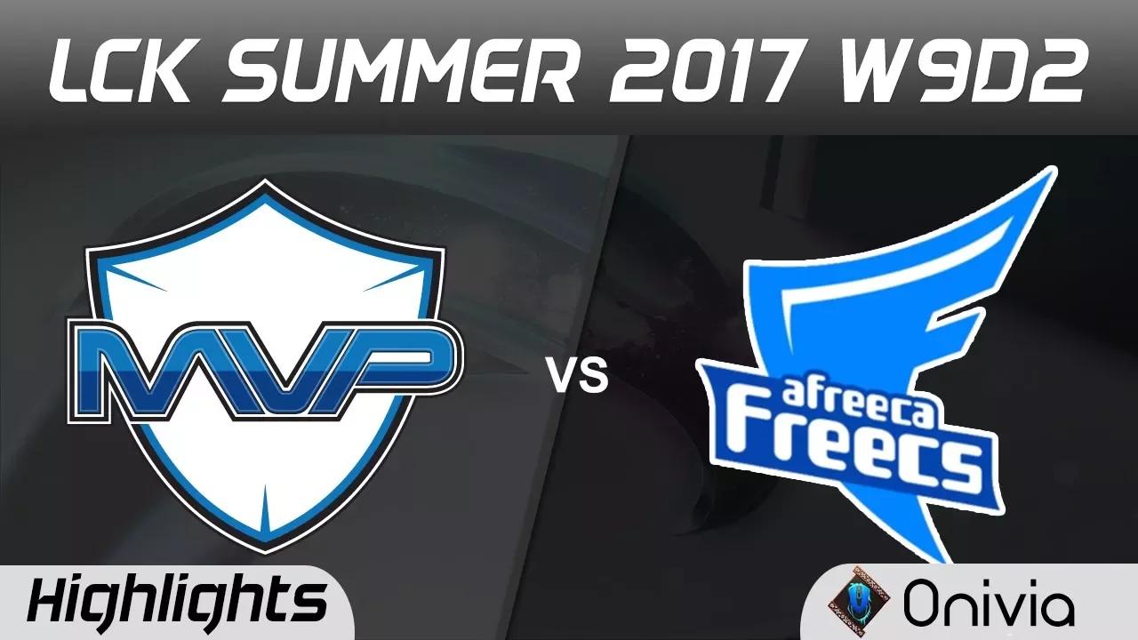 MVP vs AFS Highlights Game 1 LCK SUMMER 2017 MVP vs Afreeca Freecs by Onivia thumbnail