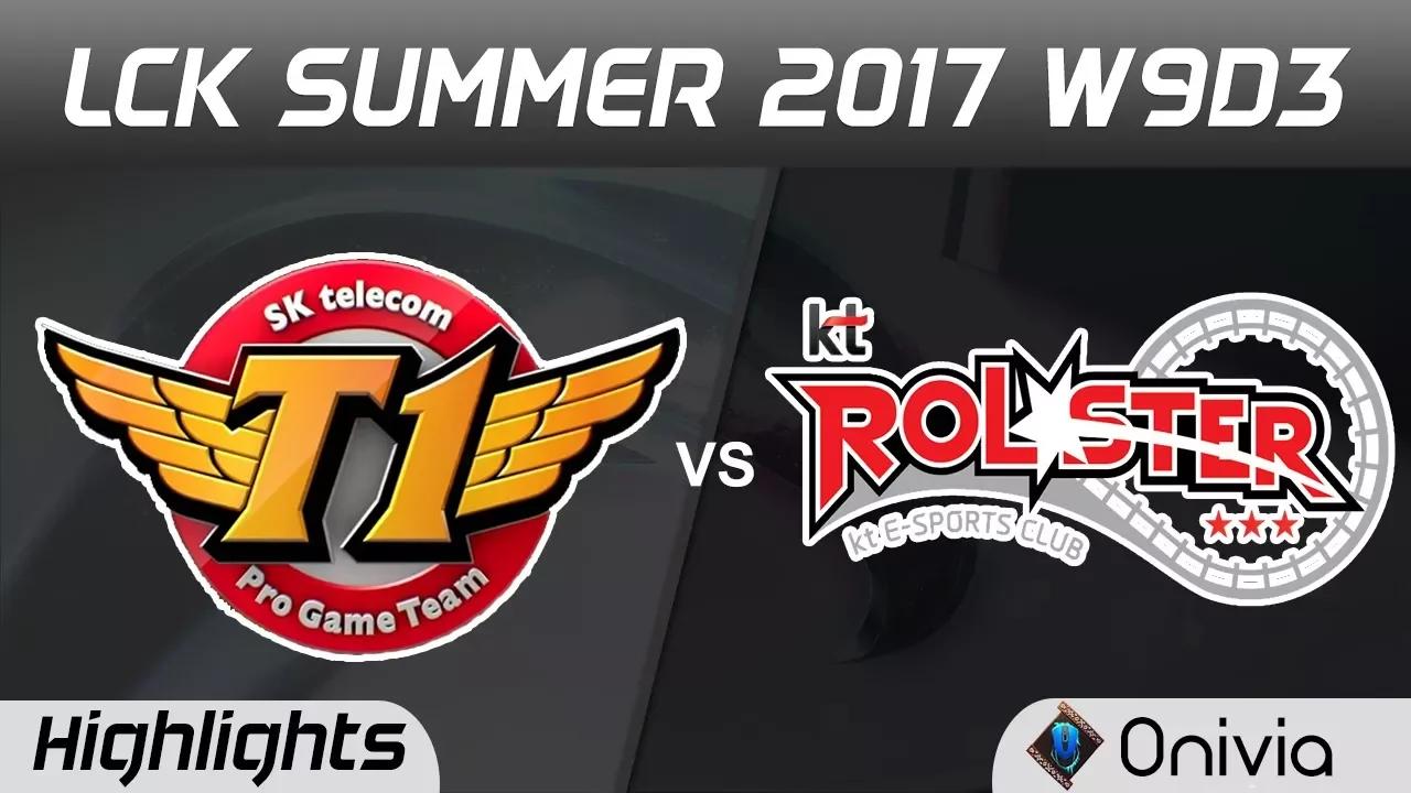 SKT vs KT Highlights Game 2 LCK SUMMER 2017 SK Telecom vs KT Rolster by Onivia thumbnail