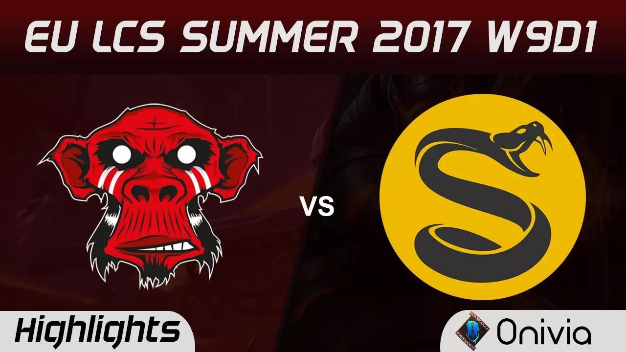 MM vs SPY Highlights Game 1 EU LCS SUMMER 2017 Mysterious Monkeys vs Splyce by Onivia thumbnail