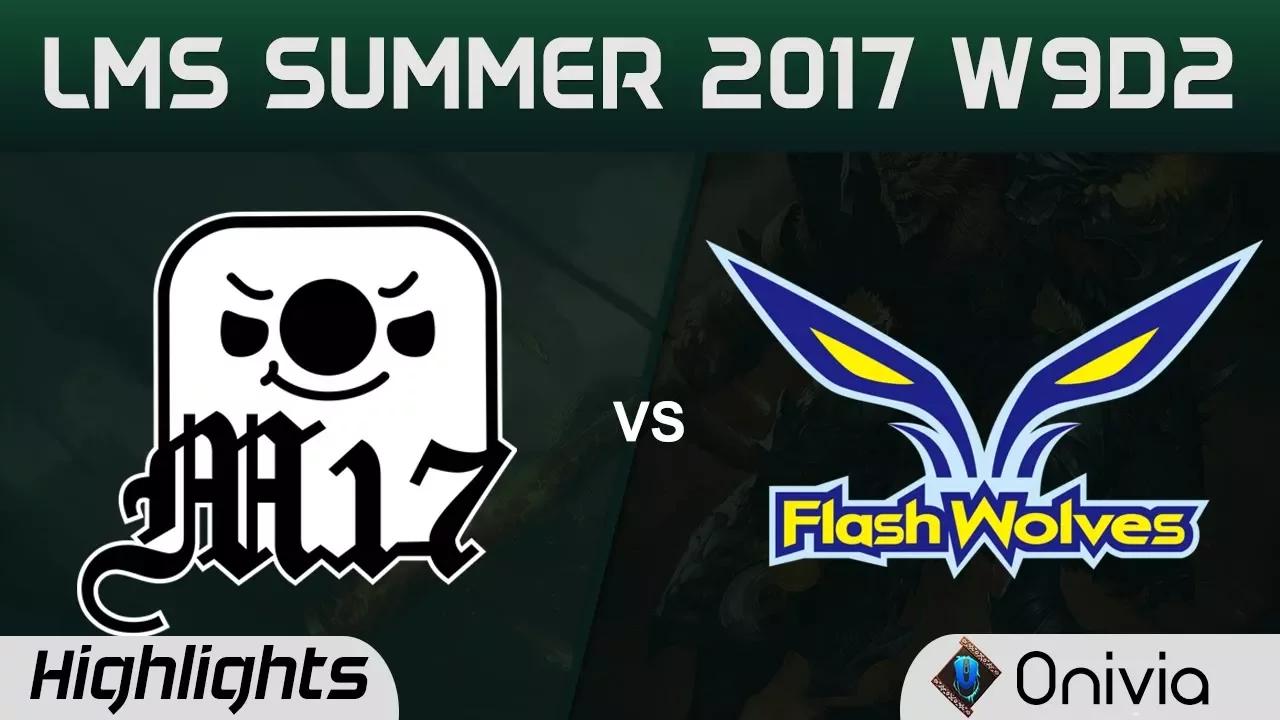 M17 vs FW Highlights Game 2 LMS 精華 夏季職業聯賽 2017 Machi Esports vs Flash Wolves by Onivia thumbnail