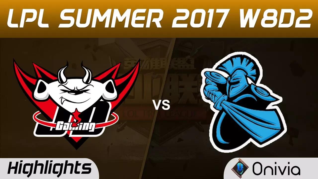 JDG vs NB Highlights Game 1 LPL SUMMER 2017 JD Gaming vs NewBee by Onivia thumbnail