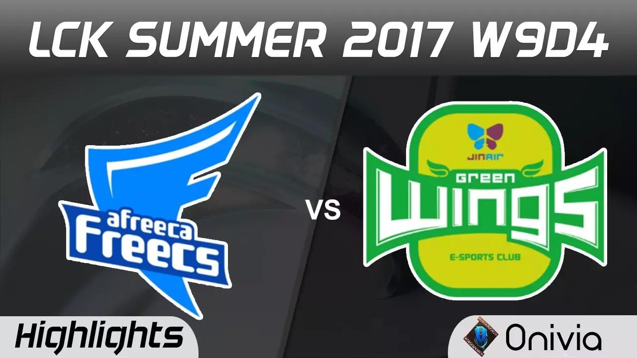 AFS vs JAG Highlights Game 1 LCK SUMMER 2017 Afreeca Freecs vs Jin Air Green Wings by Onivia thumbnail