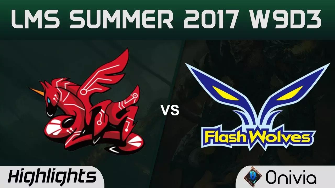 AHQ vs FW Highlights Game 1 LMS 精華 夏季職業聯賽 2017 AHQ Esports vs Flash Wolves by Onivia thumbnail