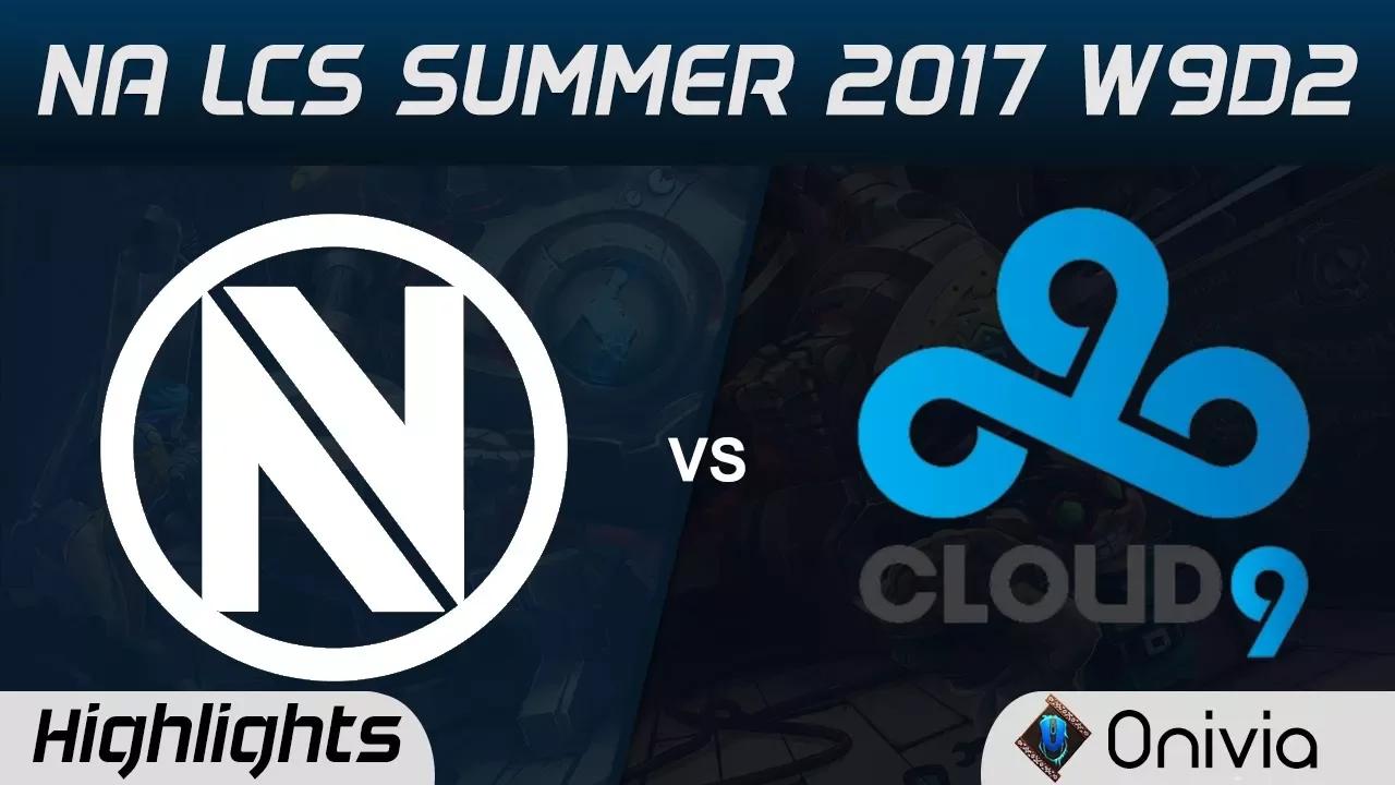 NV vs C9 Highlights Game 1 NA LCS Summer 2017 EnvyUs vs Cloud9 by Onivia thumbnail