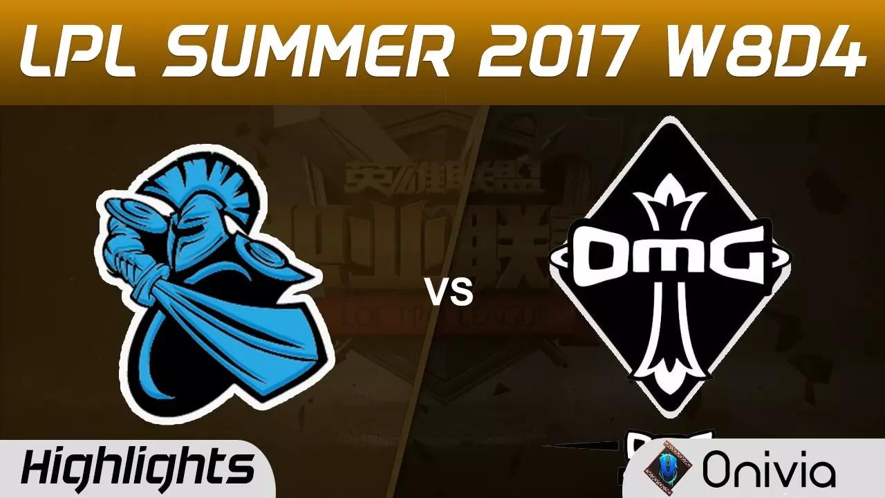 NB vs OMG Highlights Game 1 LPL SUMMER 2017 NewBee vs OMG by Onivia thumbnail