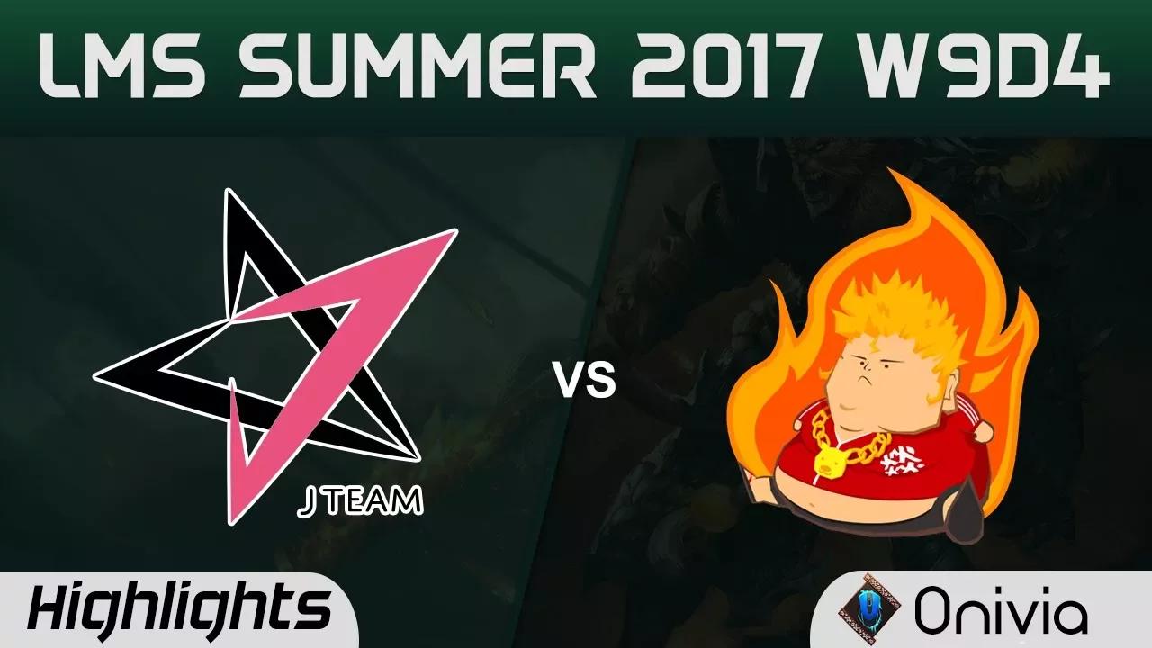 JT vs FB Highlights Game 2 LMS 精華 夏季職業聯賽 2017 J Team vs Fireball by Onivia thumbnail