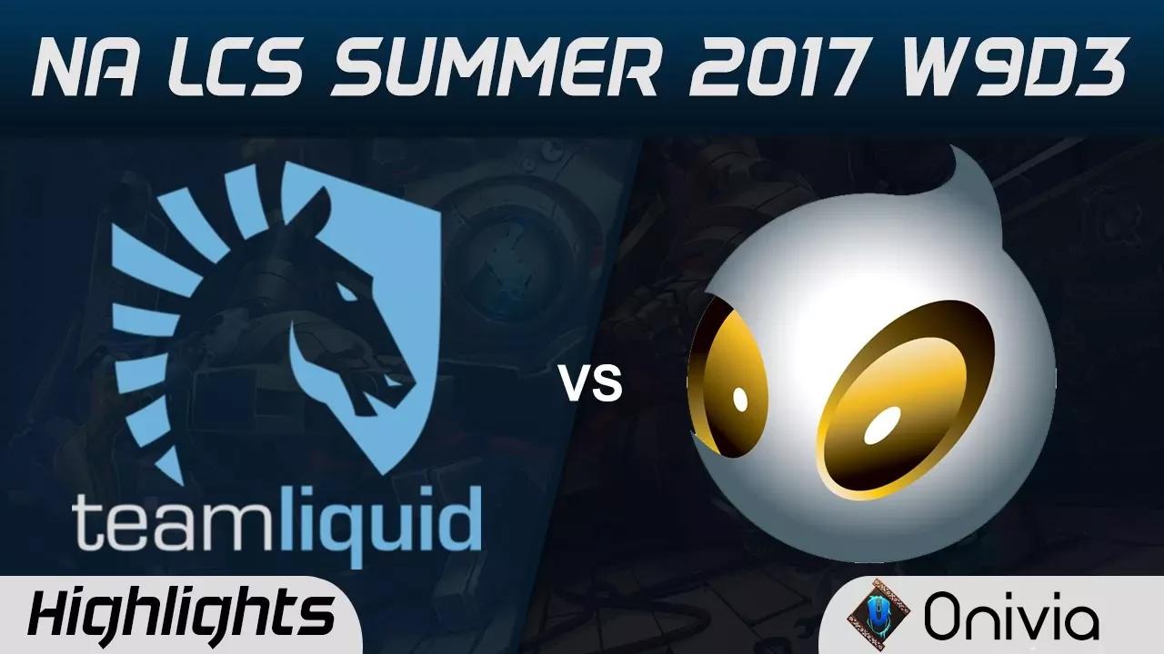 TL vs DIG Highlights Game 1 NA LCS Summer 2017 Team Liquid vs Dignitas by Onivia thumbnail