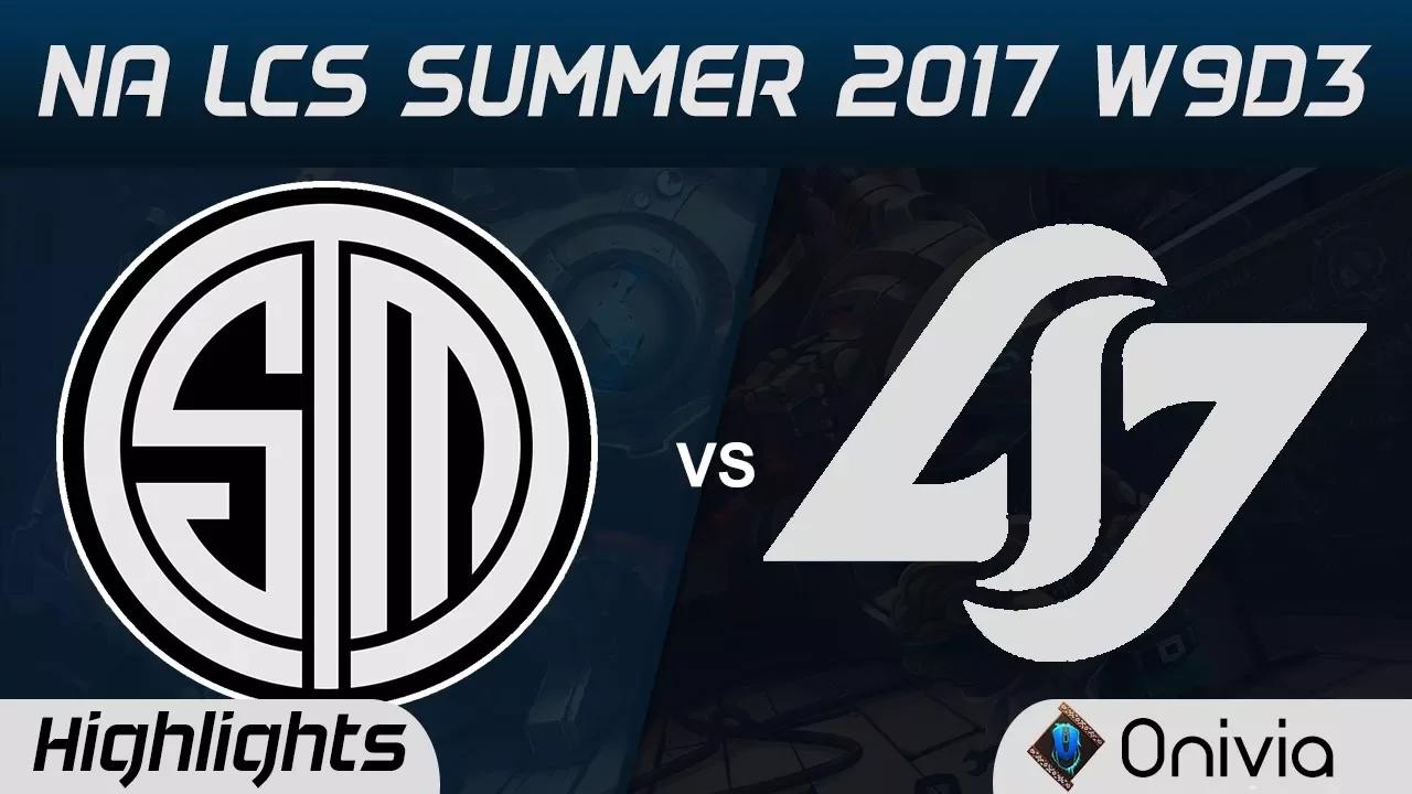 TSM vs CLG Highlights Game 1 NA LCS Summer 2017 Team Solo Mid vs Counter Logic Gaming by Onivia thumbnail