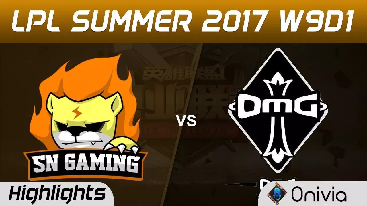 SNG vs OMG Highlights Game 1 LPL SUMMER 2017 Suning Gaming vs OMG by Onivia thumbnail