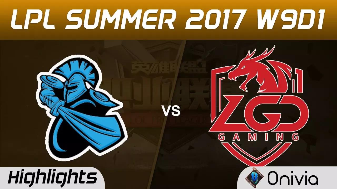 NB vs LGD Highlights Game 2 LPL SUMMER 2017 NewBee vs LGD Gaming by Onivia thumbnail